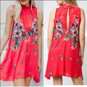 Intimately Free People Marsha Floral Lace Dress